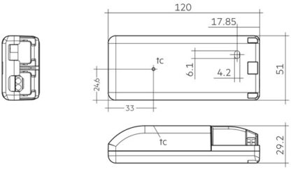 LED-Konverter 100-1050mA, 20W, DALI – Bild 2